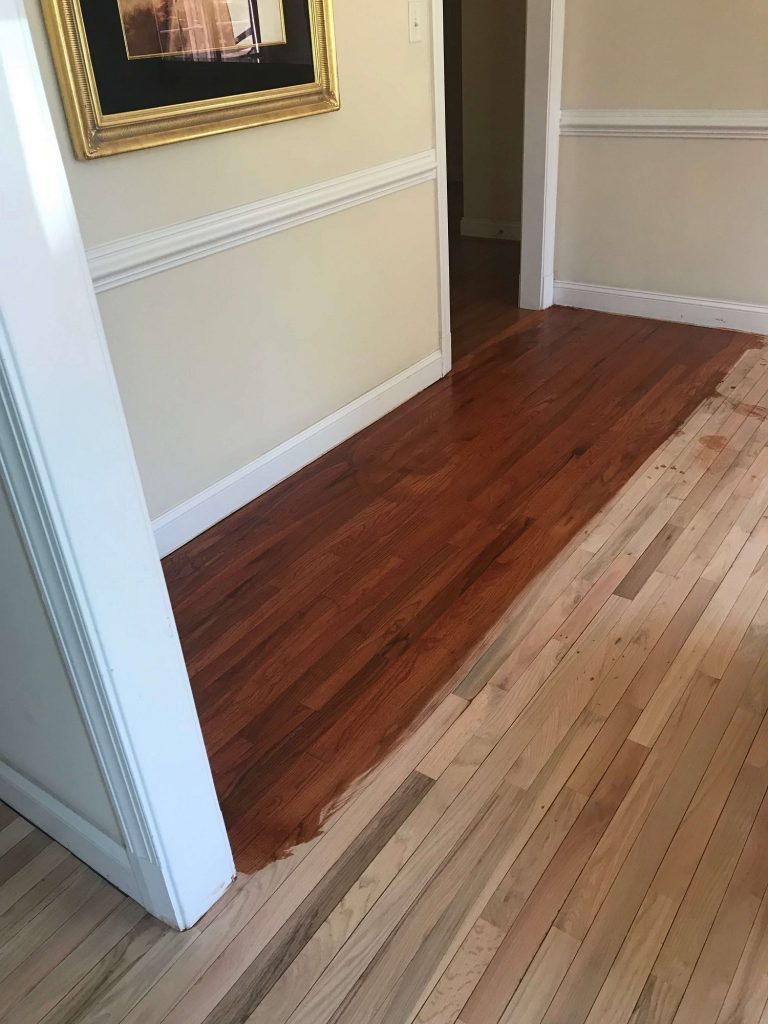 Sand & Refinish Oak Gunstock - District Floor Depot