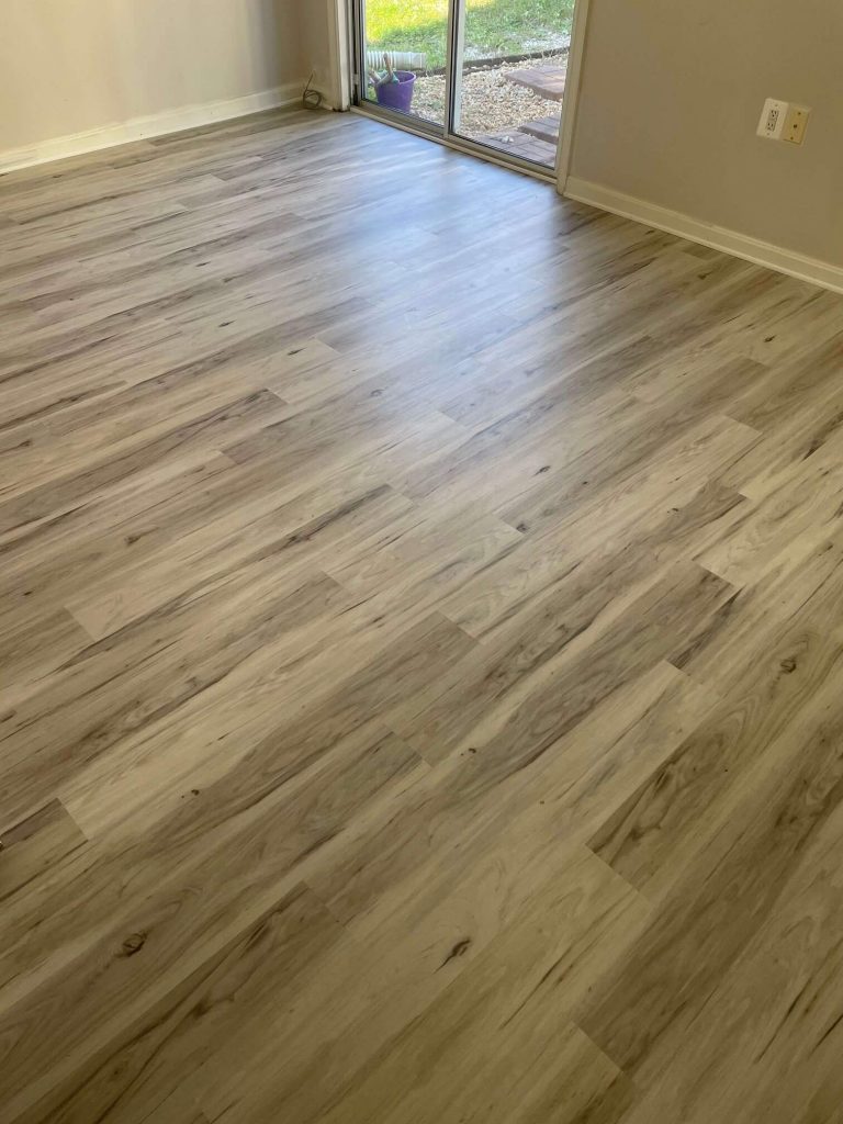 Dockside Hickory WPC Vinyl - Completed Hardwood Project